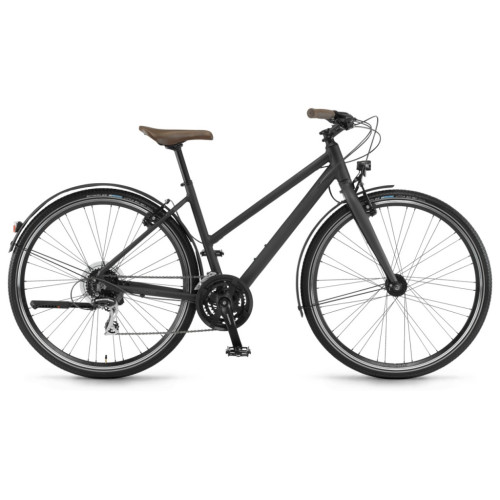 Купить Велосипед  Winora Flitzer women 28", рама 41 см, черный матовый, 2019 в Киеве - фото №1